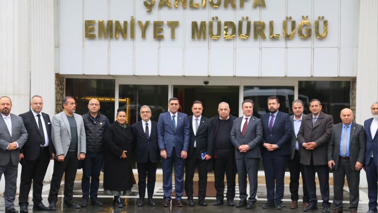 TİMBİR Heyetinden Şanlıurfa İl Emniyet Müdürü Atilla Aksoy’a ziyaret görseli