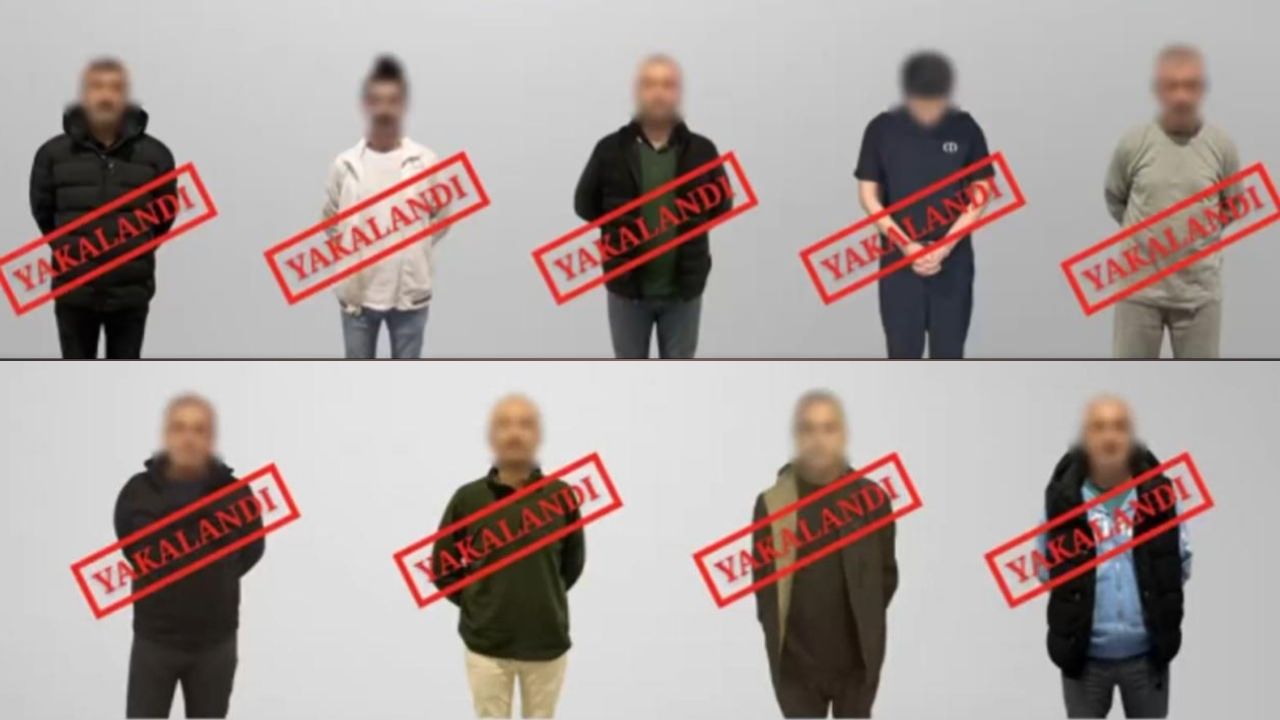 Kırmızı bültenle aranan 9 suçlu Türkiye'ye getirildi görseli