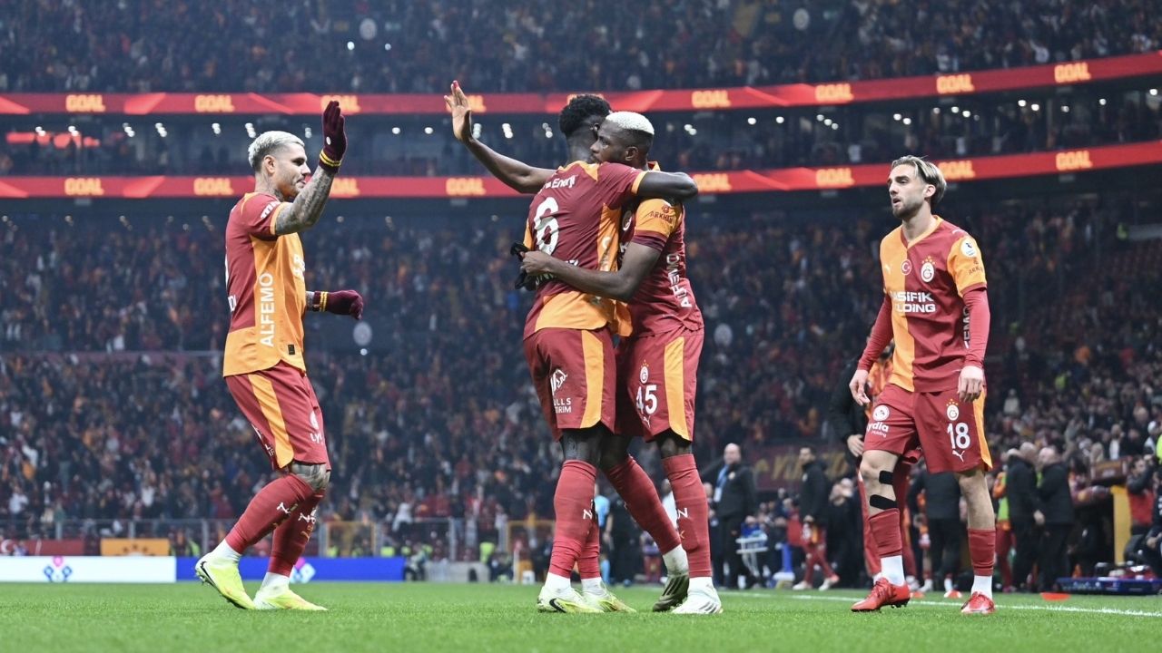 Galatasaray, Samsunspor’u 3-2 mağlup ederek liderliğini sürdürdü görseli