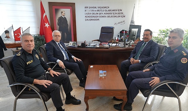 Burhaniye Protokolünden Başkan Deveciler’e Ziyaret görseli