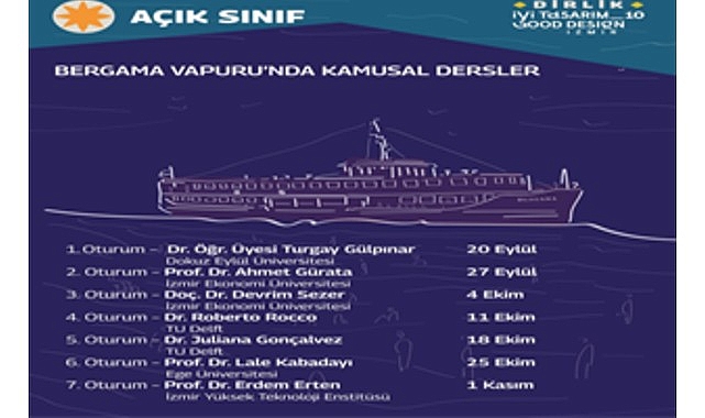 İyi Tasarım/Good Design İzmir_10’a doğru ilk durak: Kamusal Dersler görseli