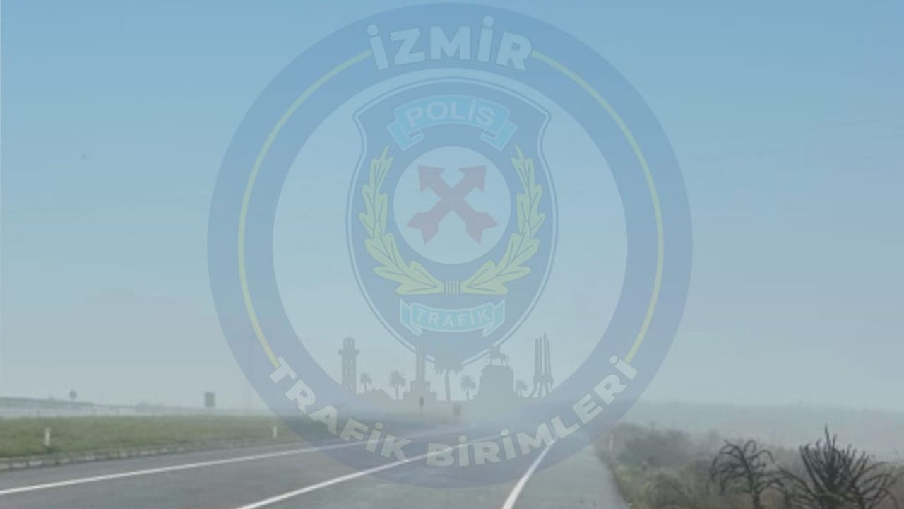 Aydın-İzmir Karayolu’nda göz gözü görmüyor görseli