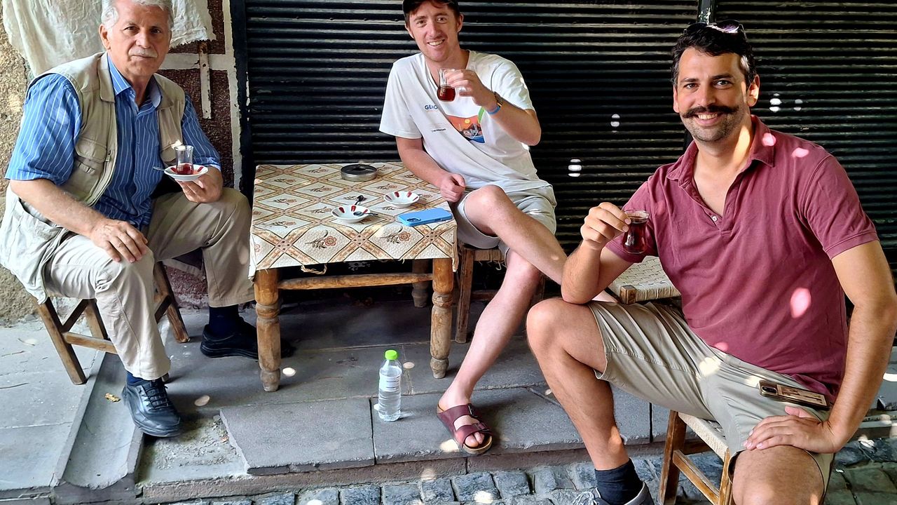 İtalyan gezginler Beypazarı’na hayran kaldı görseli