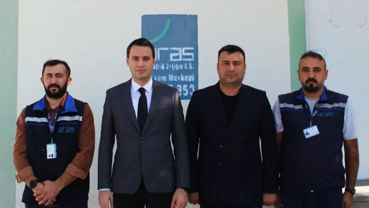 Kaymakam Mehmet Ali Semiz’den Aras EDAŞ’a ziyaret görseli