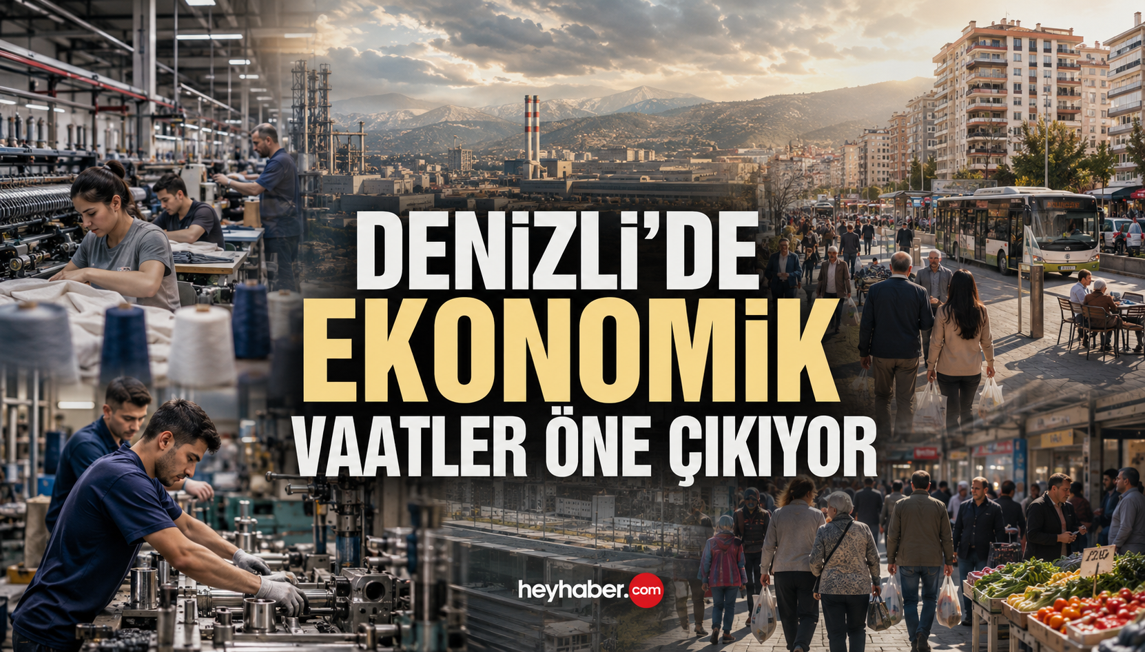 Denizli’de Ekonomik Vaatler Öne Çıkıyor görseli