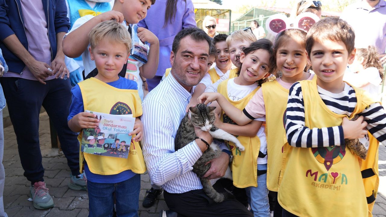 Giresunlu minikler can yoldaşlar ile buluştu görseli