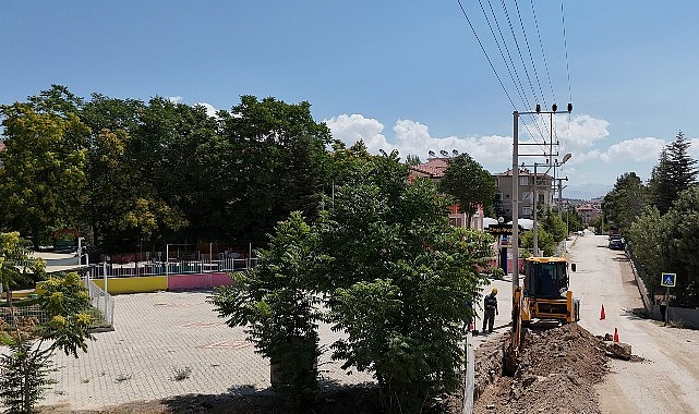 Elmalı Gündoğan Mahallesi’nde 2 kilometrelik yeni içme suyu hattı görseli