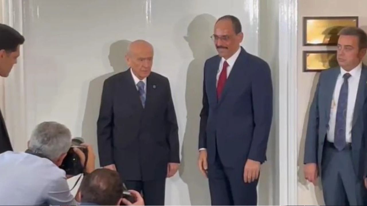 Kalın’dan Bahçeli'ye Terörsüz Türkiye ziyareti görseli