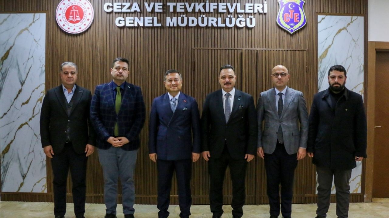 TİMBİR heyetinden Ceza ve Tevkifevleri Genel Müdürü Yıldırım’a ziyaret görseli