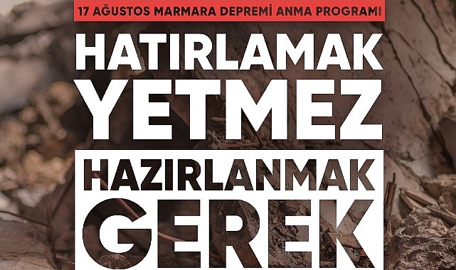 Karşıyaka 17 Ağustos’u farkındalık etkinlikleriyle anıyor görseli