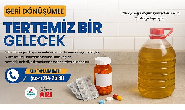 Nevşehir’de Geri Dönüşümle Geleceğe Yatırım Yapıyoruz görseli