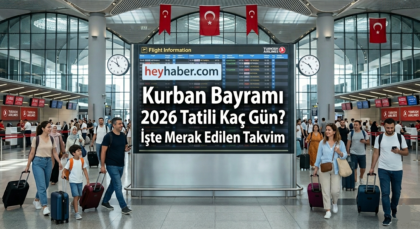 Kurban Bayramı 2026 Tatili Kaç Gün? İşte Merak Edilen Takvim görseli