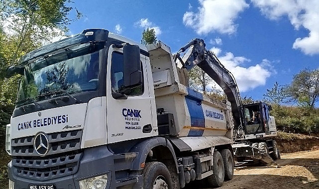 Canik'te Ulaşım Atağı Hız Kesmeden Devam Ediyor görseli