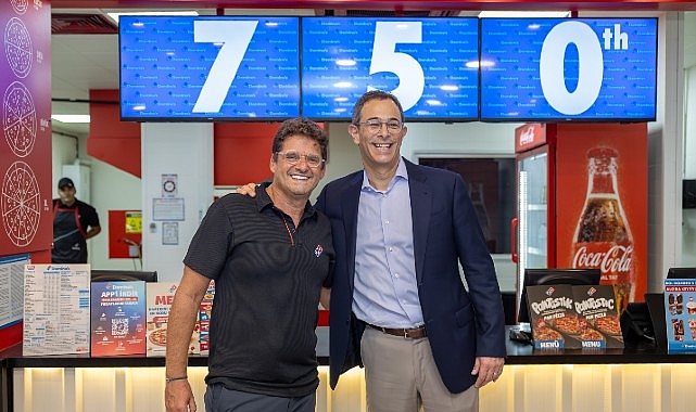 Domino’s Türkiye genelinde 750 şubeye ulaştı! görseli