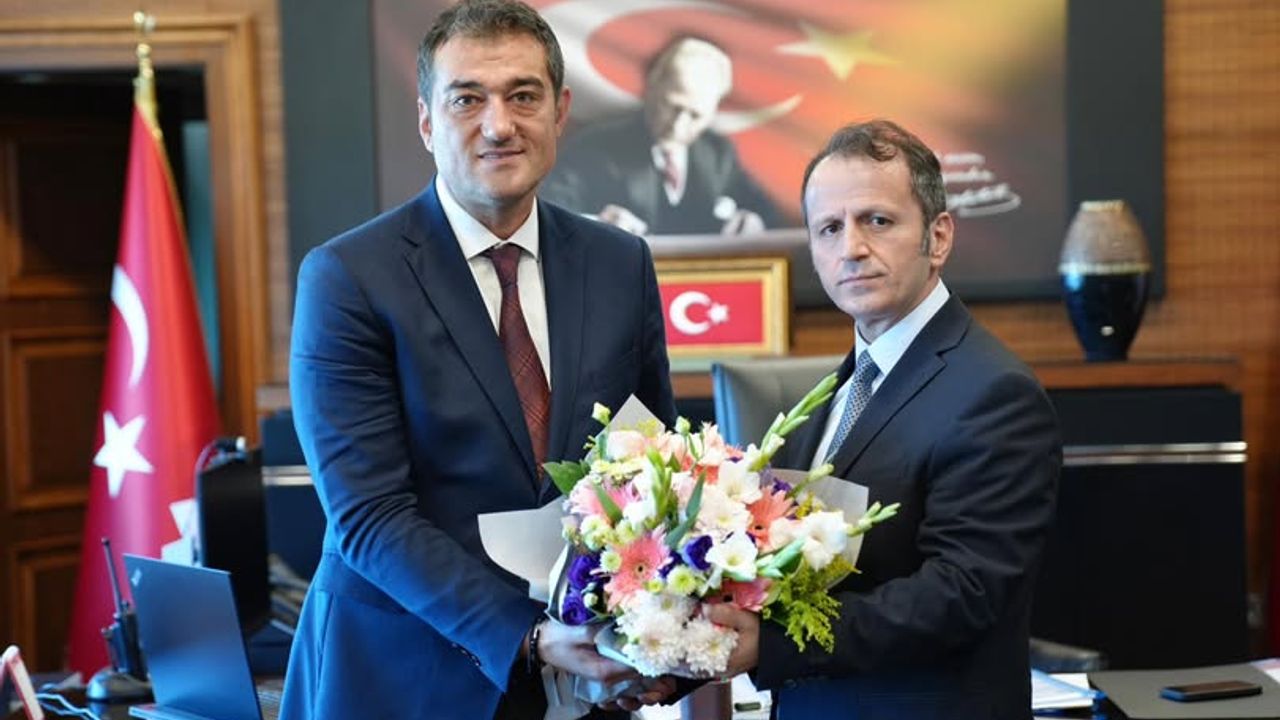 Belediye Başkanı Fuat Köse'den yeni Emniyet Müdürü Ferhat Aktaş'a ziyaret görseli