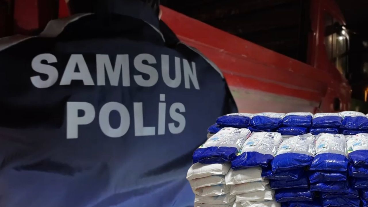 Samsun’da kamyonda 1 tonun üzerinde sahte deterjan ele geçirildi görseli