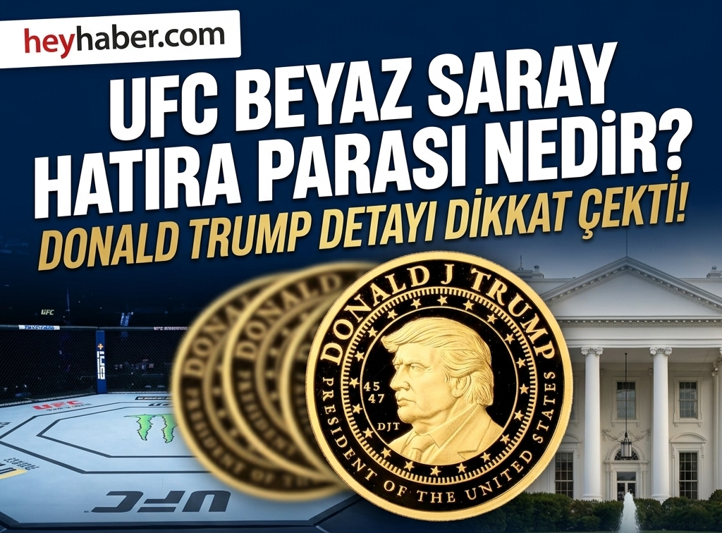 UFC Beyaz Saray Hatıra Parası Nedir? Donald Trump Detayı Dikkat Çekti! görseli