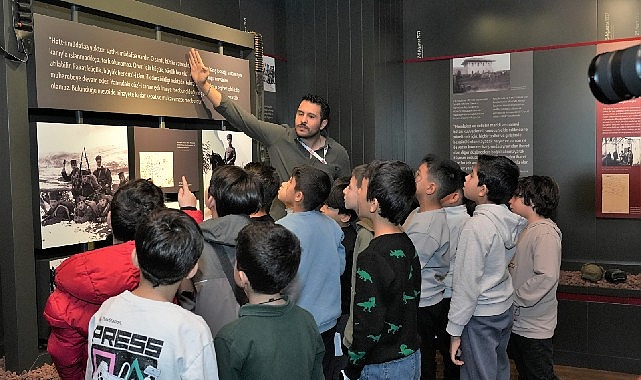 İlkokul öğrencilerinden Atatürk Ankara Milli Mücadele Müzesi'ne ziyaret görseli