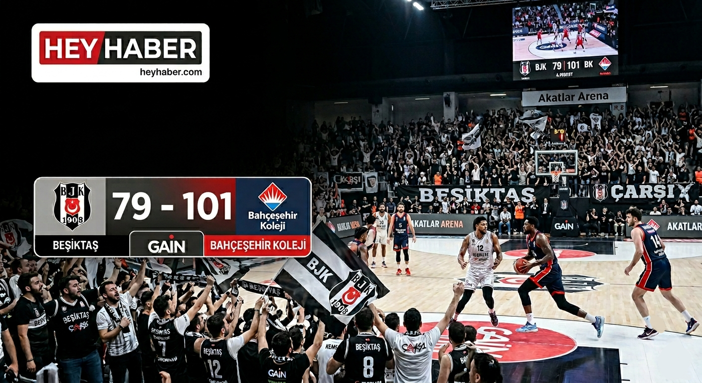Beşiktaş Avantajı Kaybetti! Bahçeşehir Koleji Seriyi 1-1'e Getirdi görseli