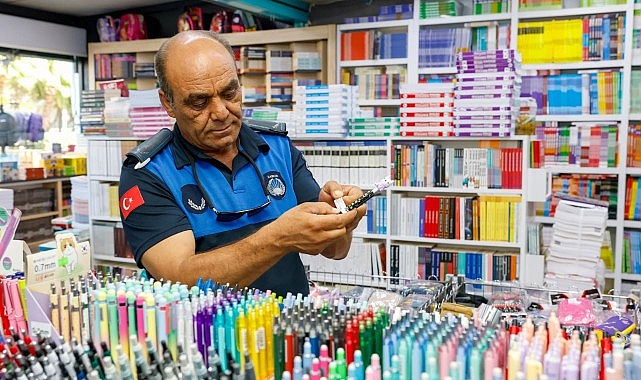 Yenişehir Belediyesinden kırtasiye denetimi görseli