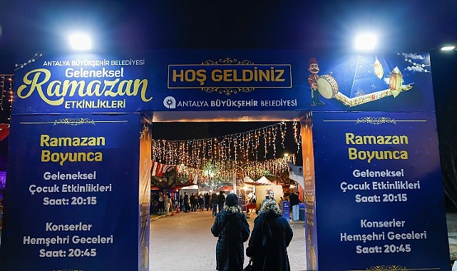 Büyükşehir Belediyesi’nin Geleneksel Ramazan Etkinlikleri sürüyor görseli