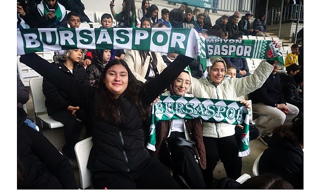 Osmangazili Çocuklar Bursaspor Coşkusunu Tribünde Yaşadı görseli