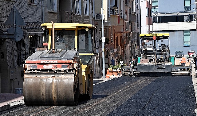 Osmangazi’de 160 ton asfalt döküldü görseli