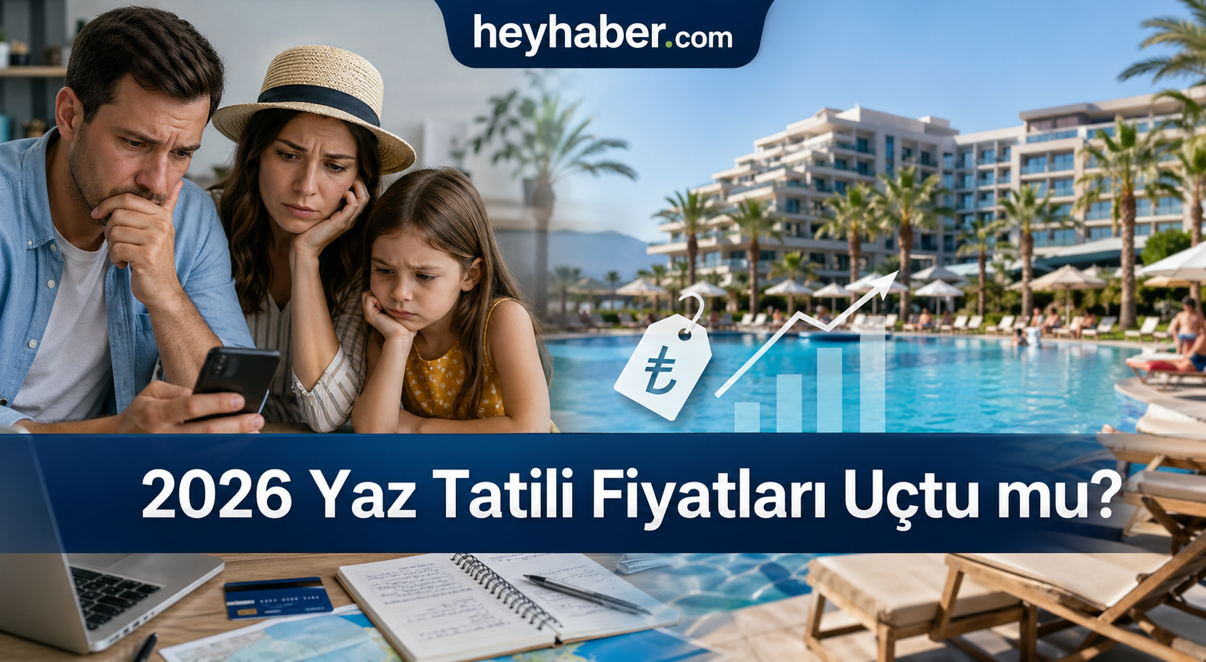 2026 Yaz Tatili Fiyatları Uçtu mu? Türkiye’de Tatil Yapmanın Gerçek Maliyeti görseli