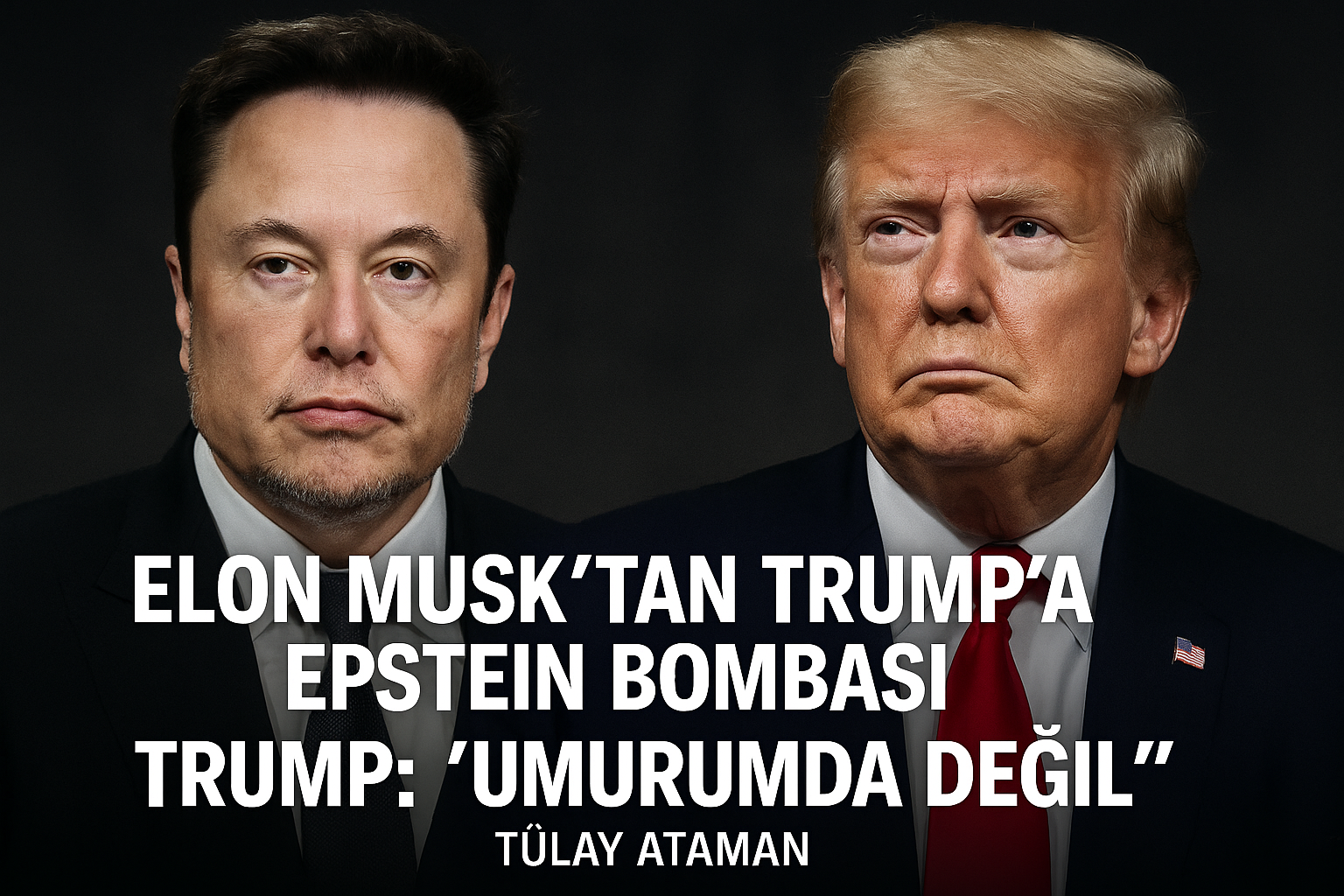 Elon Musk’tan Trump’a Epstein Bombası | Trump: “Umurumda Değil” görseli