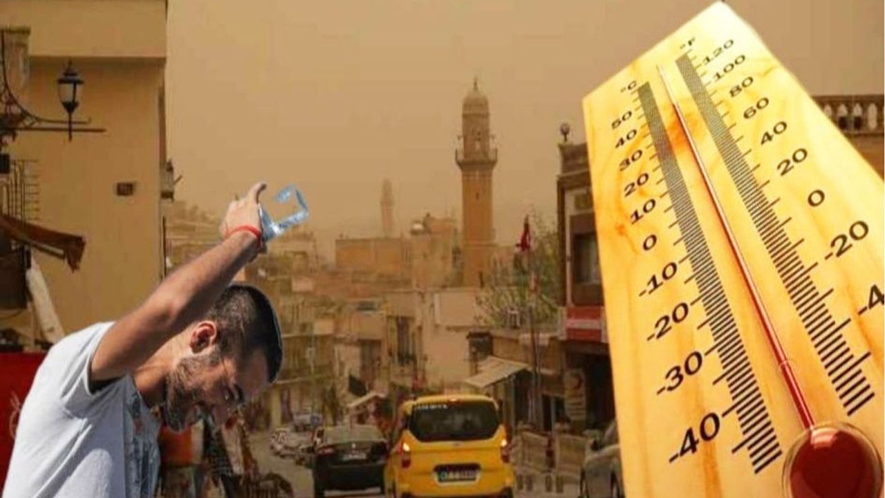 Mardin'de sıcaklık 44 dereceyi aştı! görseli