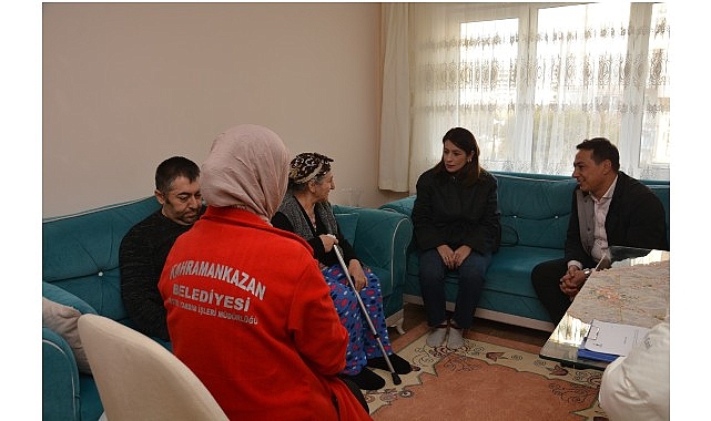 Engelli Bireyler ve Aileleri Ziyaret Edildi görseli