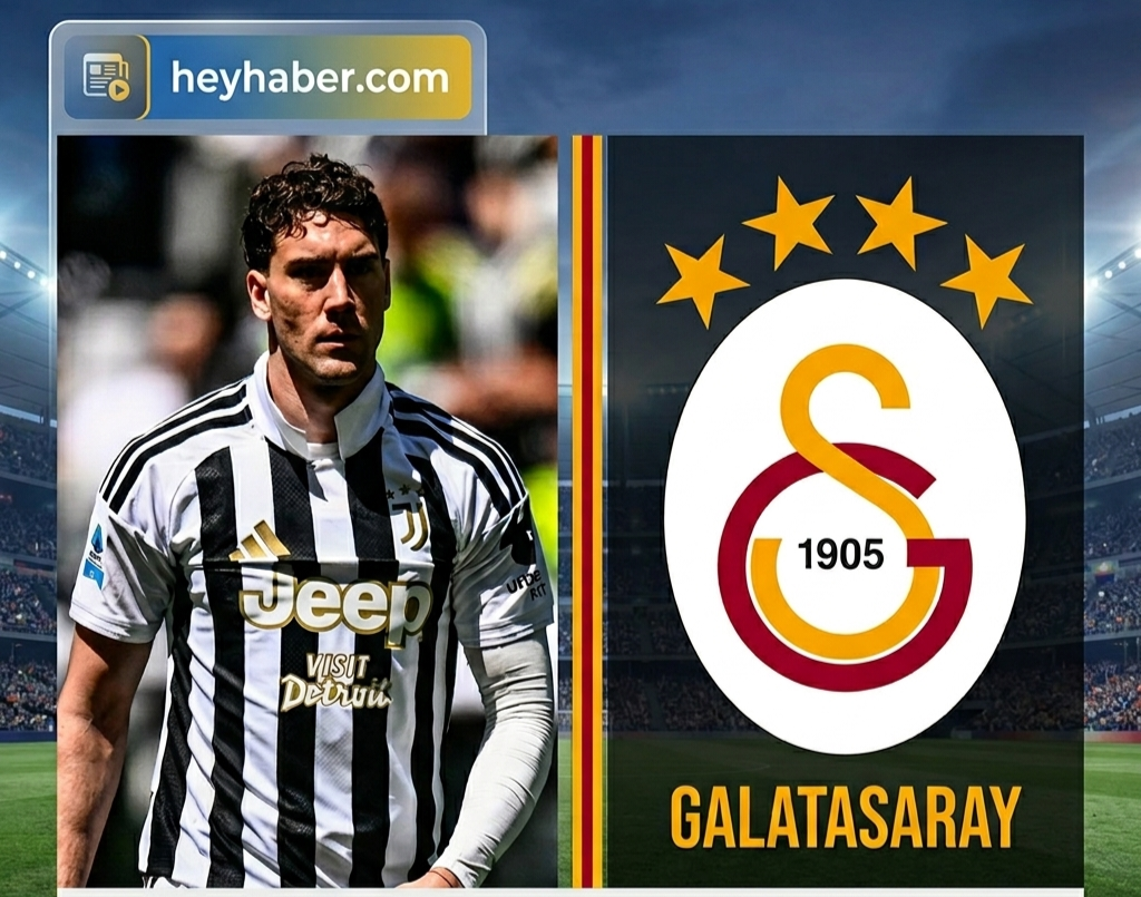 Galatasaray'da Vlahovic Bombası! Yıldız Golcüye Dev Teklif görseli