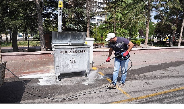 Keçiören’de Geniş Kapsamlı Temizlik Seferberliği görseli