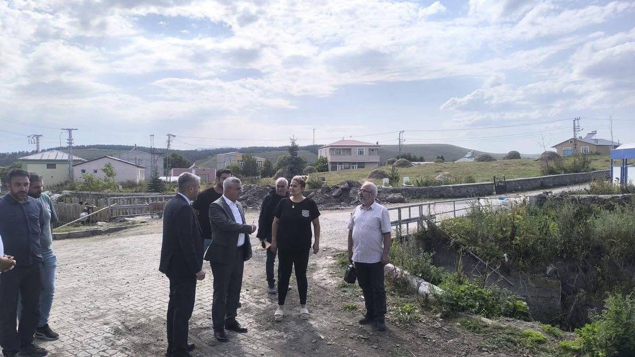 DSİ 24. Bölge Müdürü Serdar Kotan, Ardahan’daki derelerde devam eden çalışmaları yerinde inceledi görseli