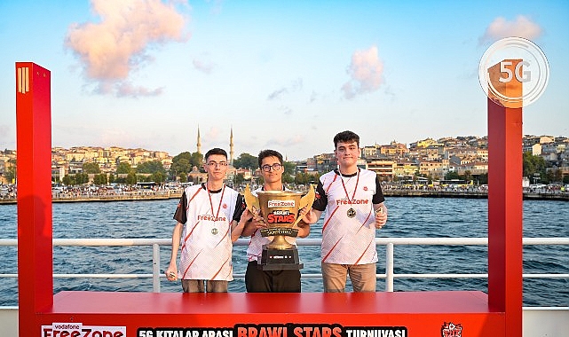 Vodafone FreeZone 5G Kıtalararası Brawl Stars Turnuvası’nda şampiyon Döner Kebap takımı görseli