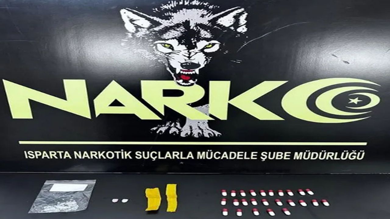 Isparta'da uyuşturucu operasyonu: 2 kişi yakalandı görseli