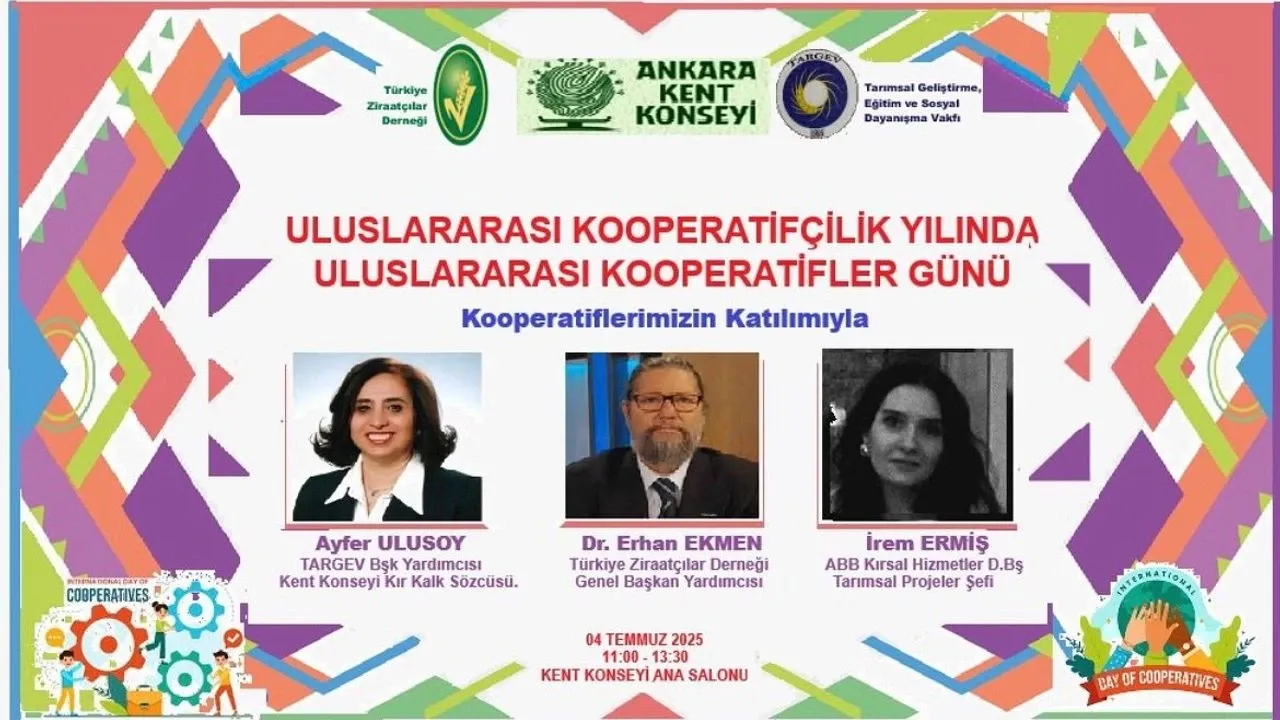 Uluslararası Kooperatifçilik Günü Ankara’da kutlanacak! görseli