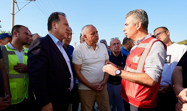 Başkan Dutlulu, Soma Yangınını Yerinde İnceledi görseli