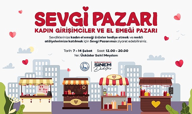 Üsküdar’da “Sevgi Pazarı” 2. Kez Kuruluyor görseli