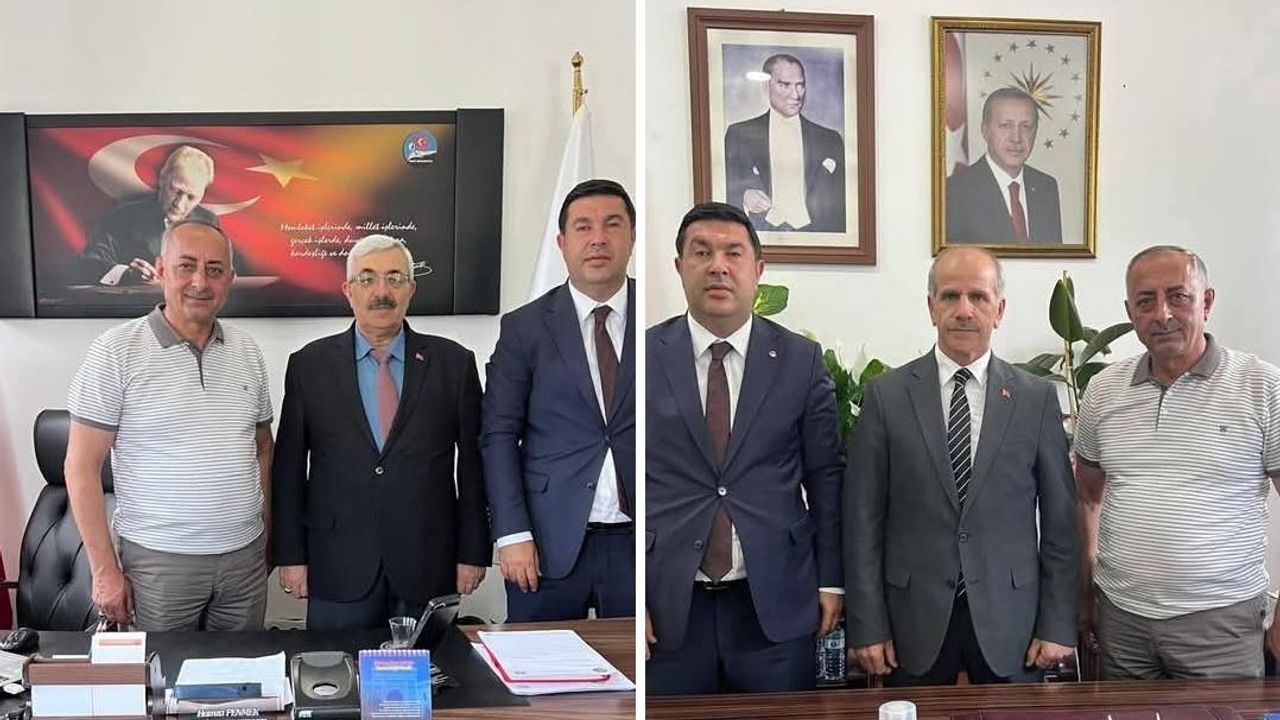 KATSO Başkanı Bozan'dan Kars Belediye Başkan Yardımcılarına hayırlı olsun ziyareti görseli