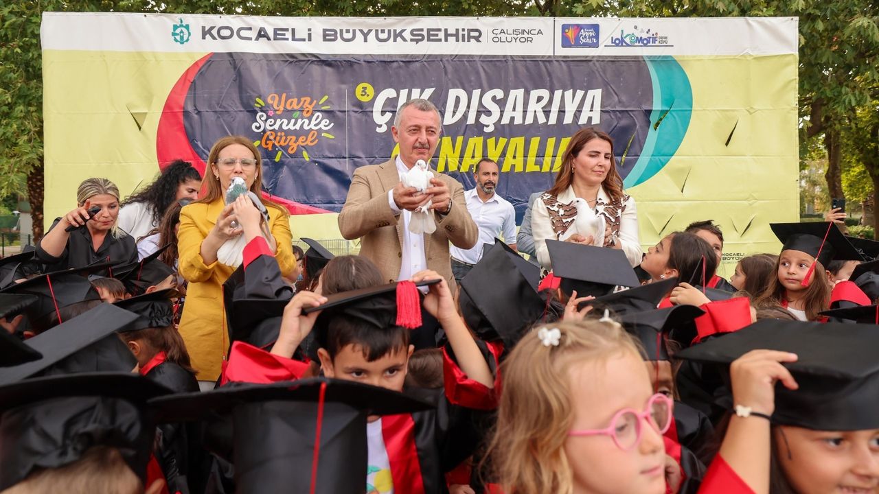 Lokomotif Çocuk Köyü’nde mezuniyet töreni: Büyükakın: “Burası hayata atılan ilk adım" görseli