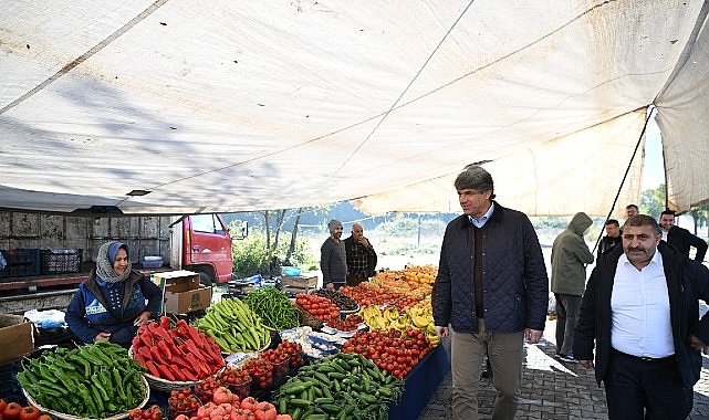 Başkan Kocaman Ataşehir Pazarı’nda Esnafla Bir Araya Geldi görseli