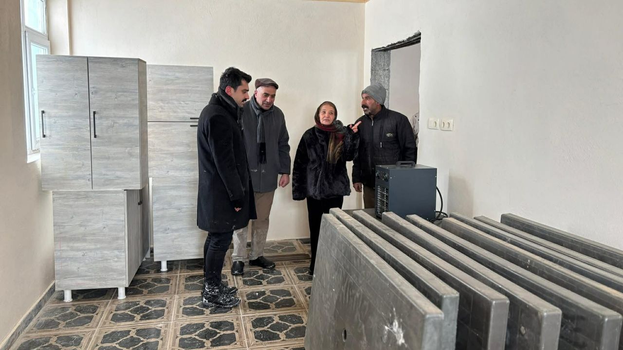 Kaymakam Tutal, Küçükçatak Köyündeki çalışmaları inceledi görseli
