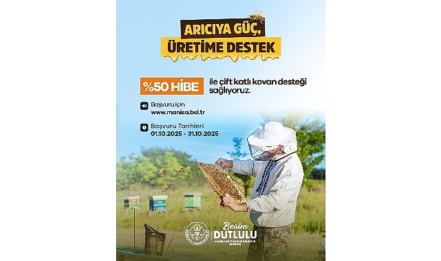 Büyükşehir’den Üreticilere Yüzde 50 Hibeli Kovan Desteği görseli