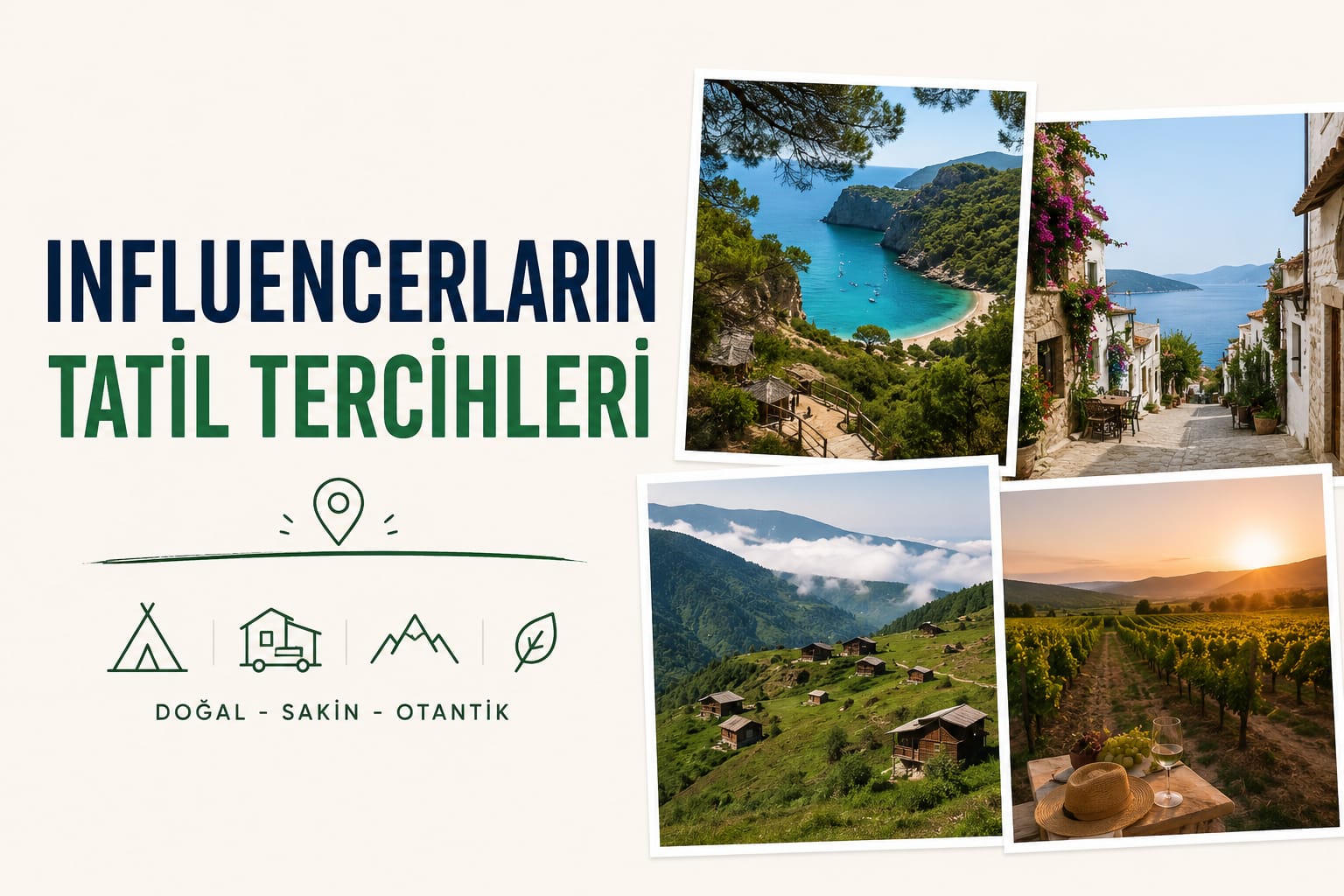 Influencerların Tatil Tercihleri görseli