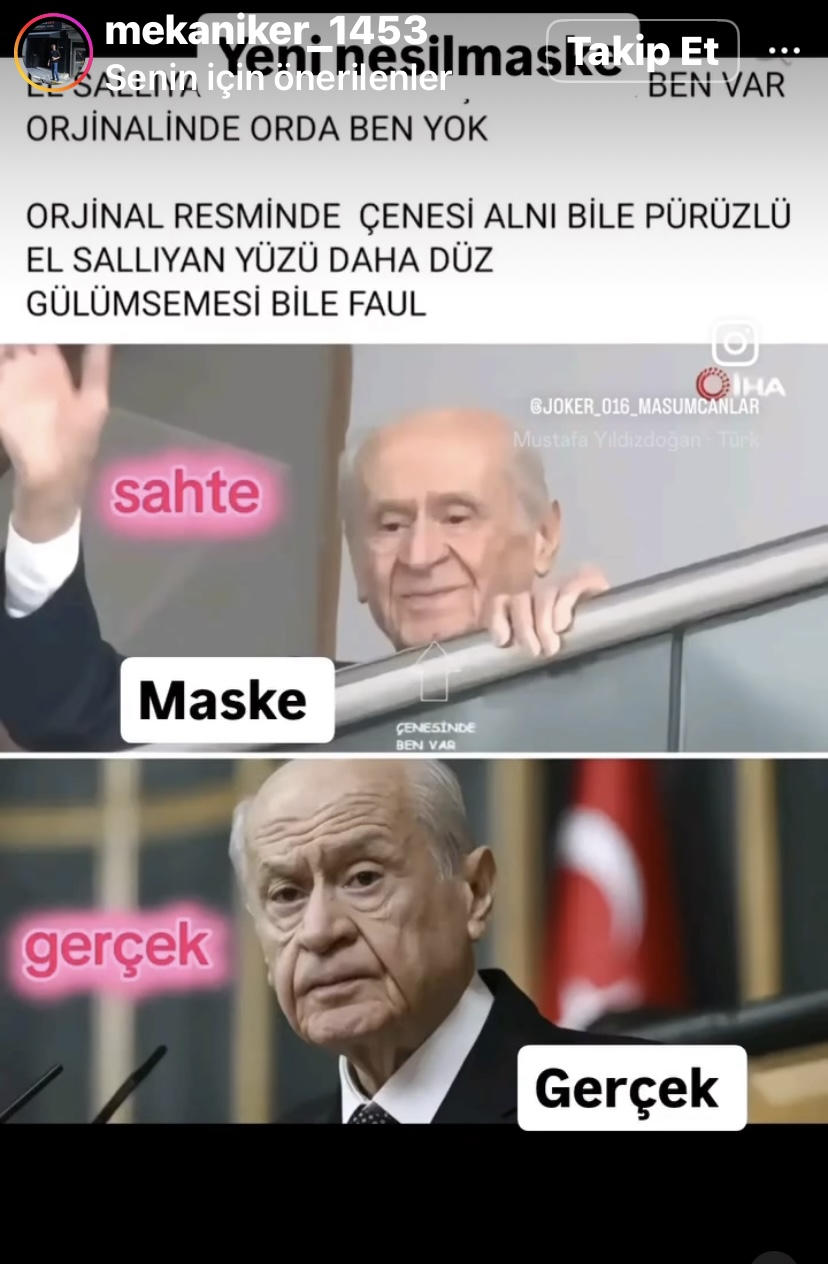 Devlet Bahçeli’nin Kopyası Mı Var? görseli