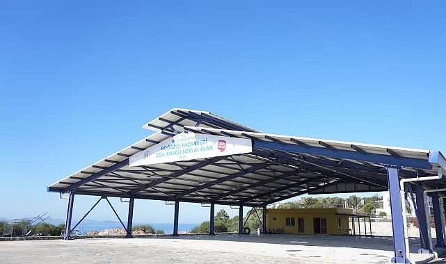 Boğaziçi Mahallesi Çok Amaçlı Sosyal Alan ve Pazar Yeri Açılışa Hazır görseli