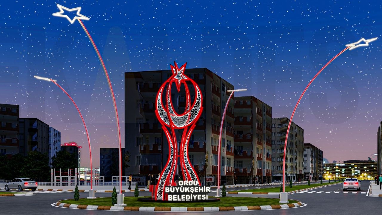 Büyükşehirden kente estetik katan çalışma görseli