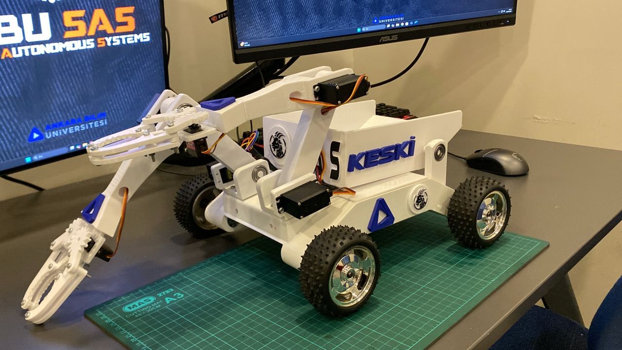 ra Bilim Üniversitesi SAS takımı Teknofest 2025 finalinde görseli