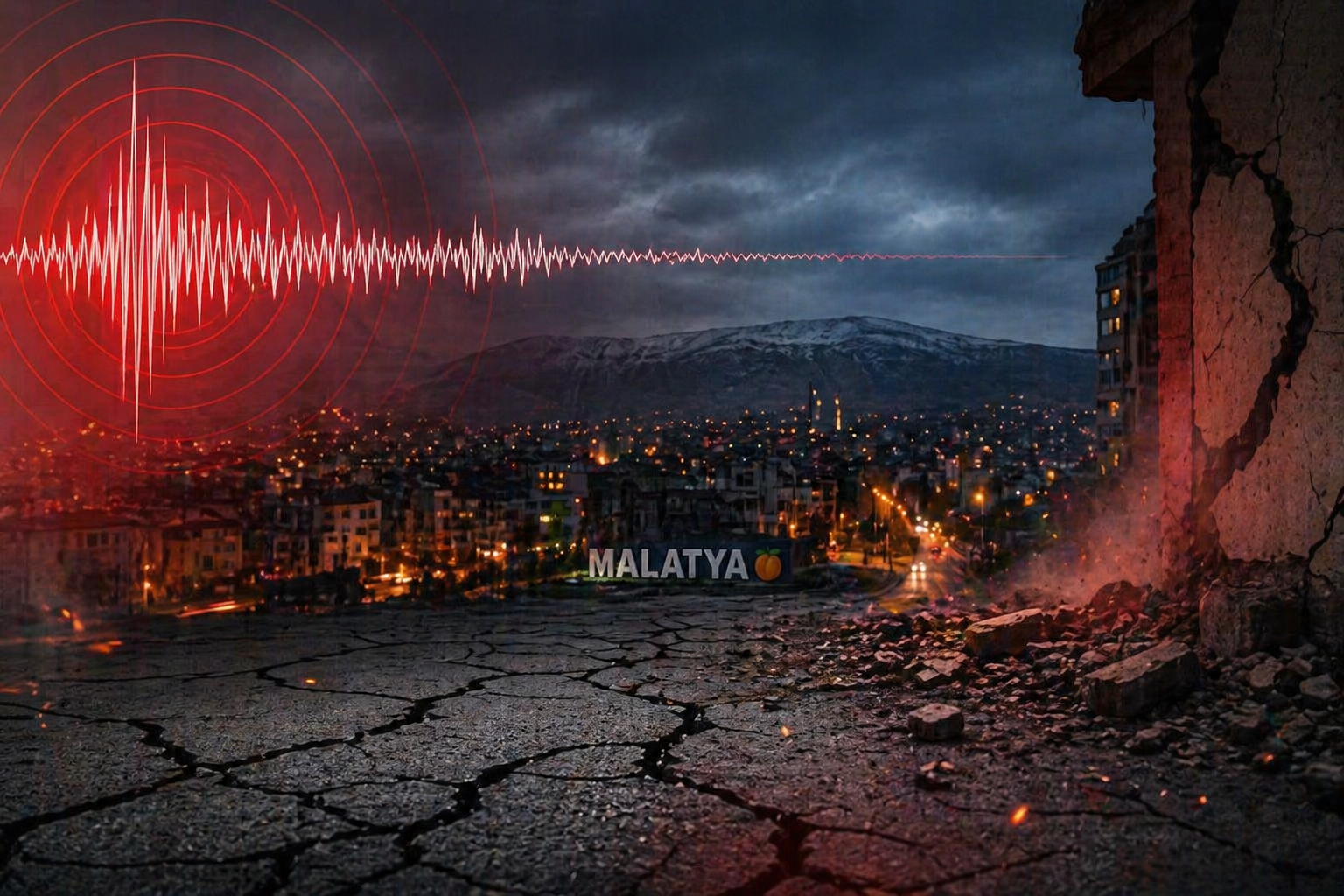 Malatya'da Deprem Mi Oldu? Peş Peşe İki Sarsıntı... görseli
